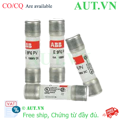 Ảnh của Cầu chì ống 10x38 2CSM213506R1801 ABB 6A, 1000VDC
