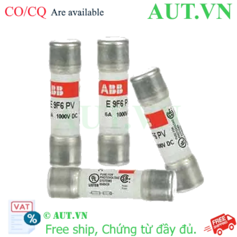 Ảnh của Cầu chì ống 10x38 2CSM213506R1801 ABB 6A, 1000VDC