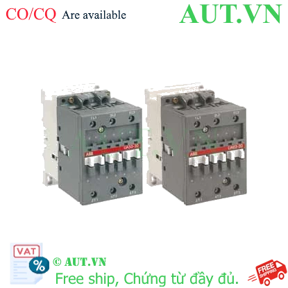 Ảnh của Công tắc tơ 3 cực điều khiển tụ bù 33...50kvar ABB 1SBL351022R8400 (UA50-30-00 110V 50Hz / 110-120V 60Hz) 