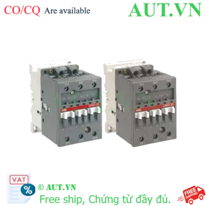 Ảnh của Công tắc tơ 3 cực điều khiển tụ bù 33...50kvar ABB 1SBL351022R8400 (UA50-30-00 110V 50Hz / 110-120V 60Hz) 