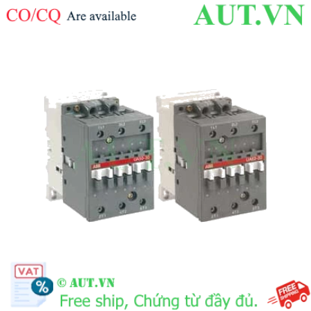 Ảnh của Công tắc tơ 3 cực điều khiển tụ bù 33...50kvar ABB 1SBL371022R8400 (UA63-30-00 110V 50Hz / 110-120V 60Hz) 