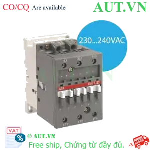 Ảnh của Công tắc tơ 3 cực điều khiển tụ bù 33...50kvar ABB 1SBL411022R8800 (UA75-30-00 230-240V 50Hz / 240-260V 60Hz) 