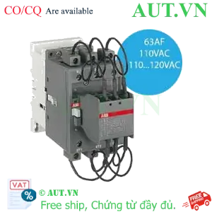 Ảnh của Công tắc tơ 3 cực điều khiển tụ bù AC 40...60kvar ABB 1SBL371024R8400 (UA63-30-00RA 110V 50Hz / 110-120V 60Hz) 