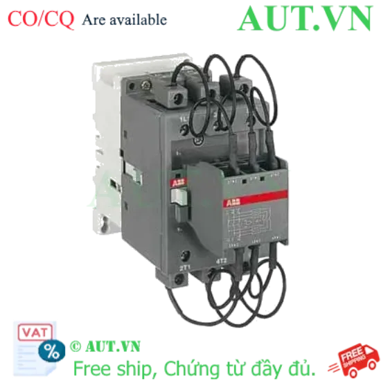 Ảnh của Công tắc tơ 3 cực điều khiển tụ bù AC 40...60kvar ABB 1SBL371024R8500 (UA63-30-00RA 380-400V 50Hz / 400-415V 60Hz) 