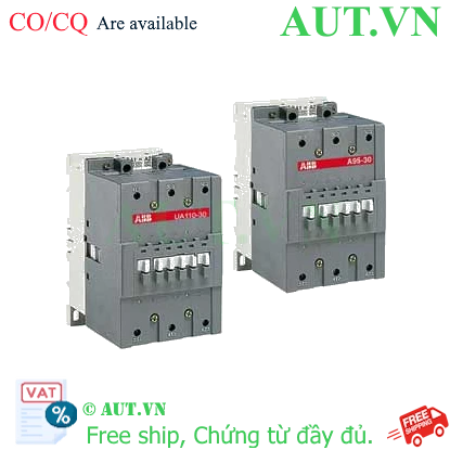 Ảnh của Công tắc tơ 3 cực điều khiển tụ bù AC 70...80kvar ABB 1SFL451024R8800 (UA110-30-00RA-88) 