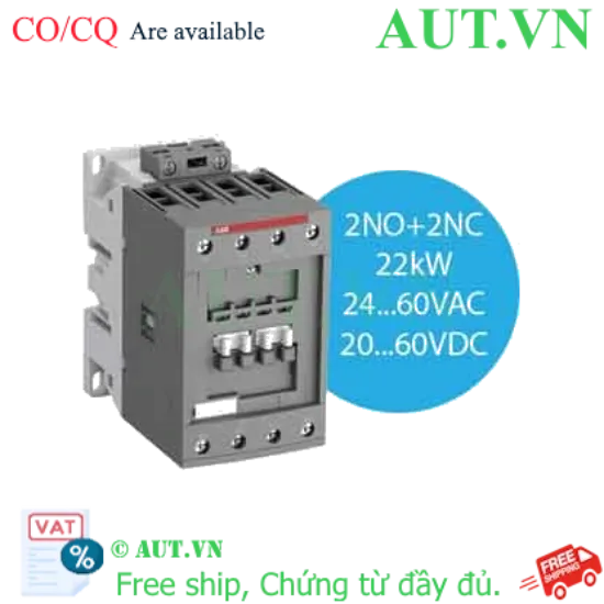 Ảnh của Khởi động từ 4 cực AC/DC 70...125A AC-1 ABB 1SBL347501R1100 (AF40-22-00-11) 
