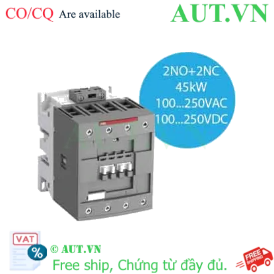 Ảnh của Khởi động từ 4 cực AC/DC 70...125A AC-1 ABB 1SBL397501R1300 (AF80-22-00-13) 