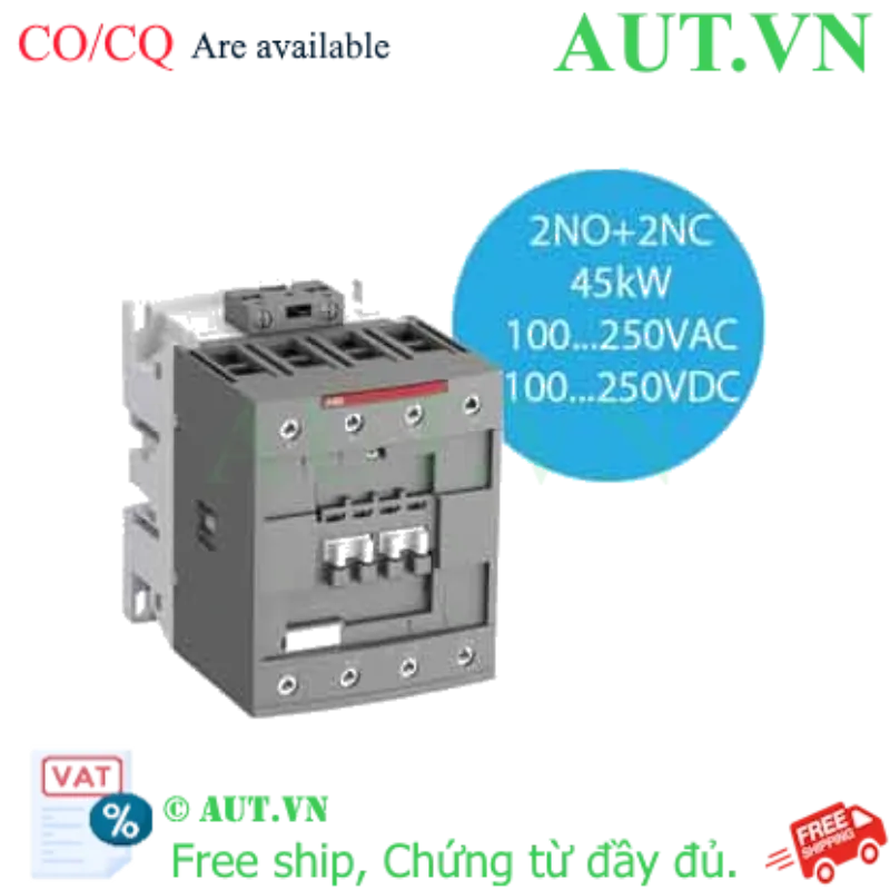 Ảnh của Khởi động từ 4 cực AC/DC 70...125A AC-1 ABB 1SBL397501R1300 (AF80-22-00-13) 
