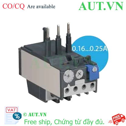 Ảnh của Rơ le nhiệt 0.1...32A ABB 1SAZ211201R1009 (TA25DU-0.25) 