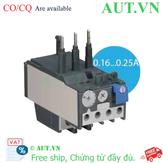 Ảnh của Rơ le nhiệt 0.1...32A ABB 1SAZ211201R1009 (TA25DU-0.25) 