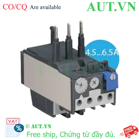 Ảnh của Rơ le nhiệt 0.1...32A ABB 1SAZ211201R1038 (TA25DU-6.5) 