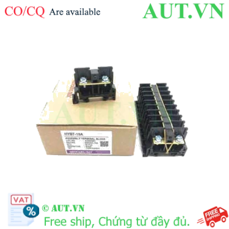 Ảnh của Cầu đấu dây Hanyong Nux HYBT-15A - Domino lắp ghép 15A