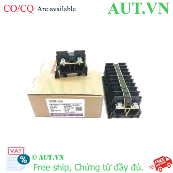 Ảnh của Cầu đấu dây Hanyong Nux HYBT-15A - Domino lắp ghép 15A