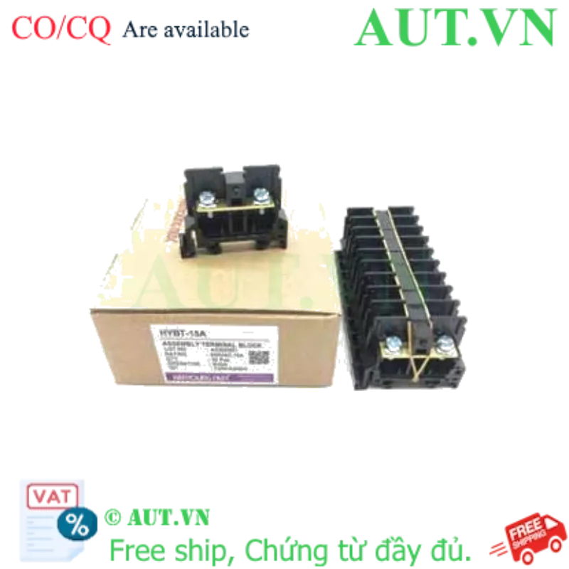 Ảnh của Cầu đấu dây Hanyong Nux HYBT-15A - Domino lắp ghép 15A