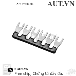 Ảnh của Cầu đấu dây Hanyong Nux HYBT-13-6 (Thanh lược 6 cực 15A)