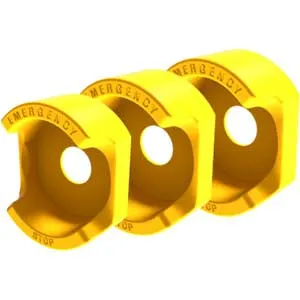 Ảnh của Vỏ Bảo Vệ Nút Dừng Khẩn Cấp Hanyoung Nux HEG-25 | D25, Nhựa Cao Cấp, Màu Vàng