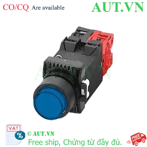 Ảnh của Công tắc nút nhấn Hanyoung Nux ARX-PA | Đầu tròn, Màu xanh, D22/D25mm