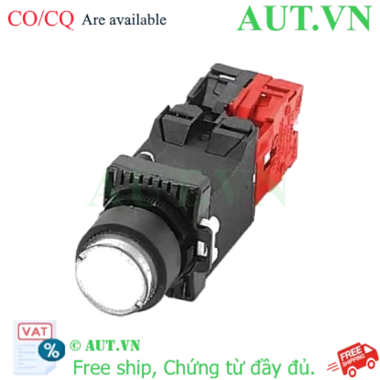 Ảnh của Công tắc nút nhấn Hanyoung Nux ARX-PW - Đầu tròn, Không đèn, D22/D25mm