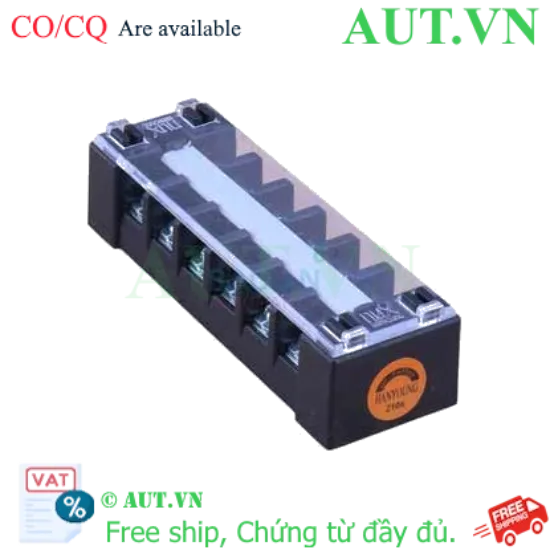 Ảnh của Cầu Đấu Dây Hanyong Nux HYT-206 (6 Cực, 20A, 600V) - Nhựa Chống Cháy Cao Cấp | AUT VN