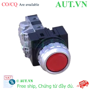 Ảnh của Nút Nhấn Hanyoung Nux CRF-F25M1R - Màu Đỏ, 1NO+1NC, D25 (Nhấn Nhả)