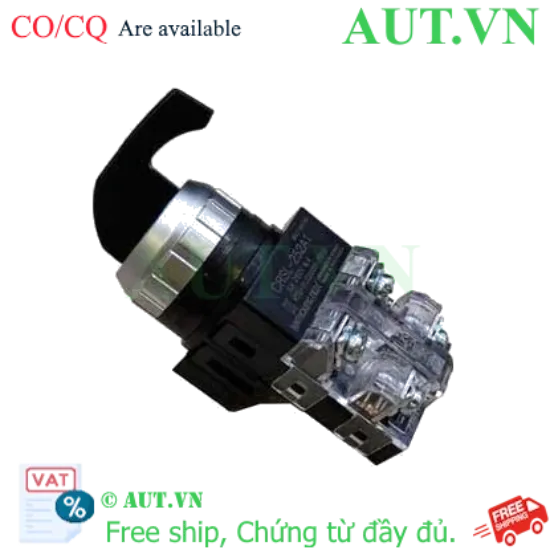 Ảnh của Công tắc xoay Hanyoung Nux CRSL-252A1 | 2 Vị trí, Tự giữ, 1NO+1NC | AUT VN