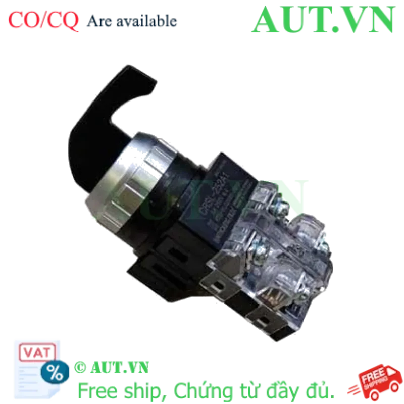 Ảnh của Công tắc xoay Hanyoung Nux CRSL-252A1 | 2 Vị trí, Tự giữ, 1NO+1NC | AUT VN