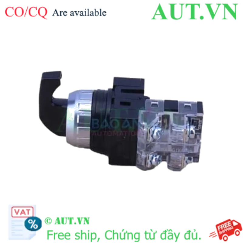 Ảnh của Công tắc xoay Hanyoung Nux CRSL-253A1 - 3 Vị Trí, Tự Giữ, 1NO+1NC (Phi 25mm)