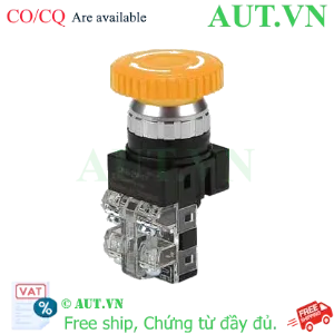 Ảnh của Công tắc nút nhấn dừng khẩn cấp Hanyoung Nux CRE-25R1Y - D25, Vàng, 1NO+1NC