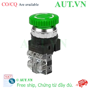 Ảnh của Công tắc nút nhấn dừng khẩn Hanyoung Nux CRE-30R1G - Đầu nấm, 1NO+1NC, Xoay Reset