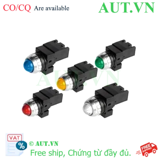Ảnh của Đèn Báo Hanyoung Nux CRP-25DR - LED Đỏ, 25mm, 12-24V AC/DC Chính Hãng