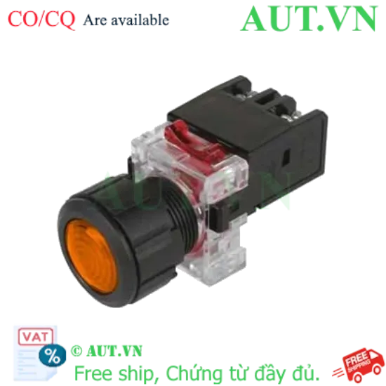 Ảnh của Đèn Báo LED Hanyoung Nux MRP-KD0Y | 25mm | Màu Vàng | 12-24V AC/DC