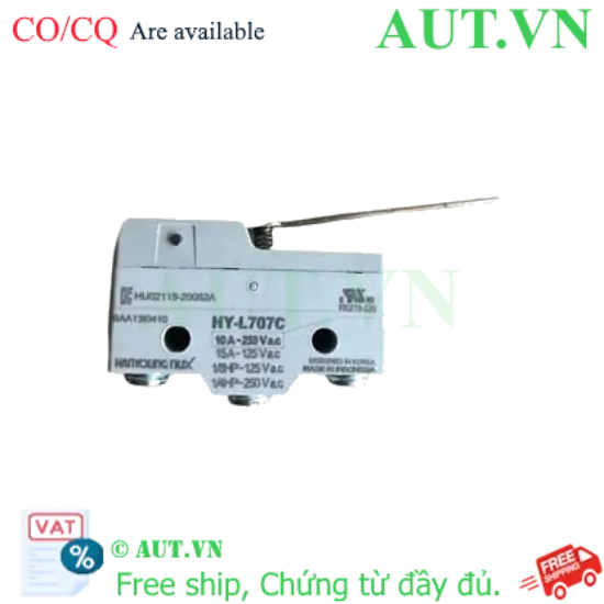 Ảnh của Công tắc hành trình Limit Switch Hanyong Nux HY-L707C