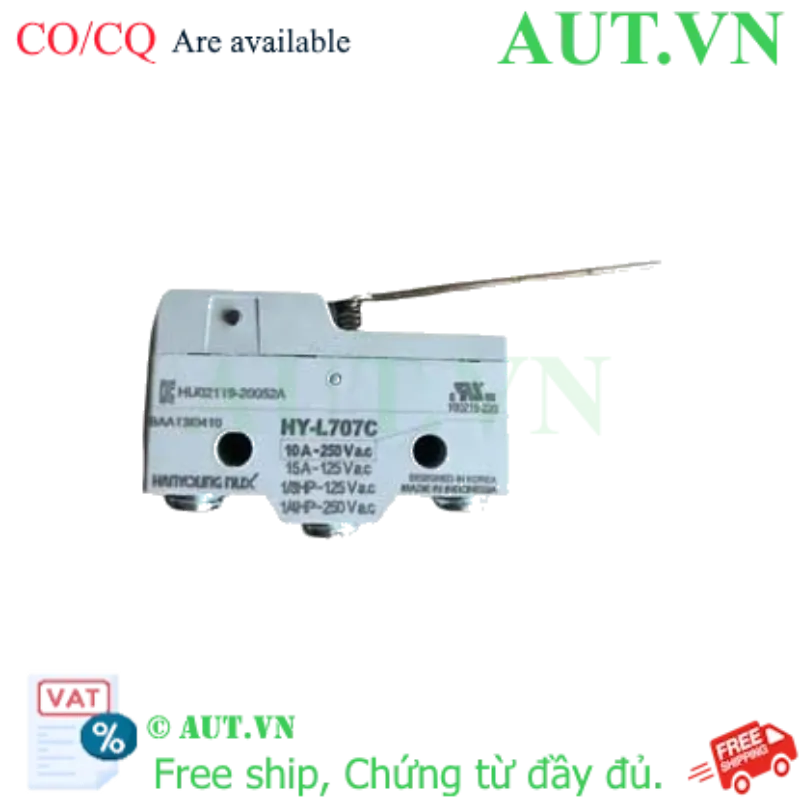 Ảnh của Công tắc hành trình Limit Switch Hanyong Nux HY-L707C