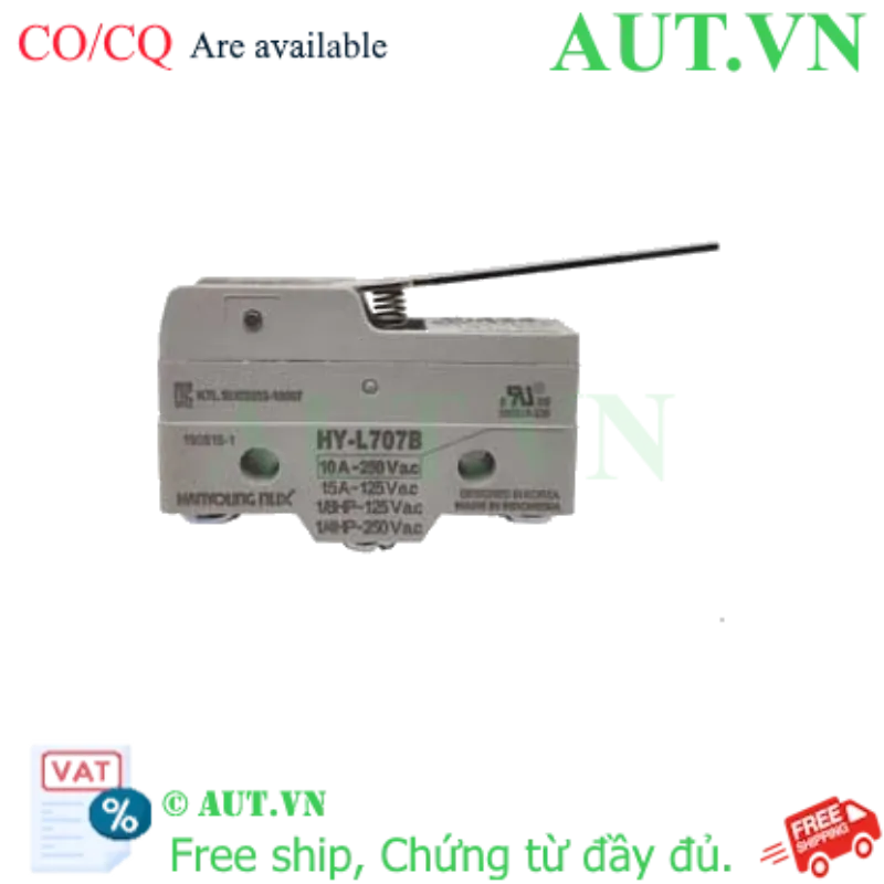 Ảnh của Công tắc hành trình Limit Switch Hanyong Nux HY-L707B