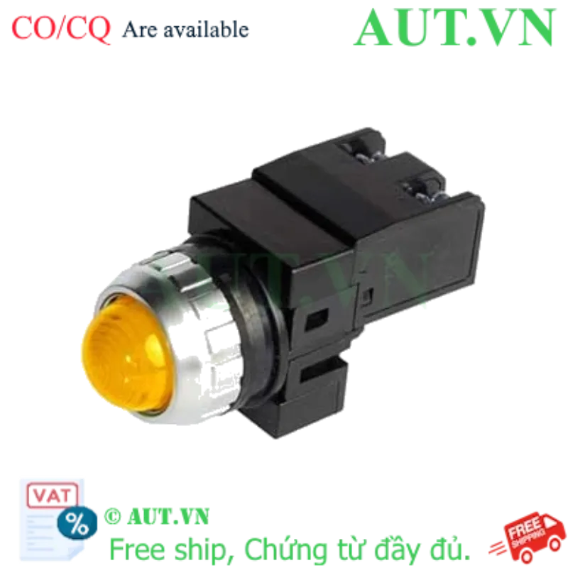 Ảnh của Đèn Báo Pha Hanyoung Nux CRP-30AY 30mm - LED Vàng 100-240VAC, IP65