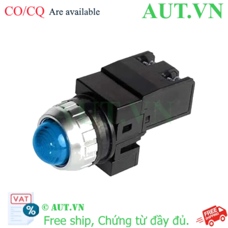 Ảnh của Đèn báo LED Hanyong Nux CRP-30AA - 30mm, 100-240VAC, Màu Xanh