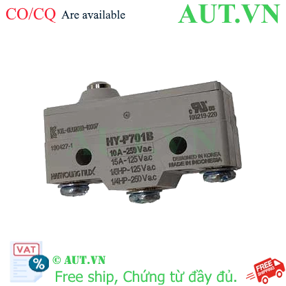 Ảnh của Công tắc hành trình Limit Switch Hanyong Nux HY-P701B