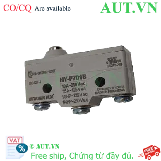 Ảnh của Công tắc hành trình Limit Switch Hanyong Nux HY-P701B