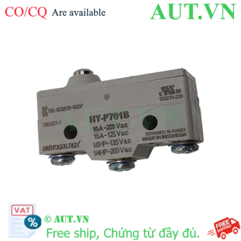 Ảnh của Công tắc hành trình Limit Switch Hanyong Nux HY-P701B