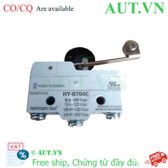 Ảnh của Công tắc hành trình Limit Switch Hanyong Nux HY-R704C