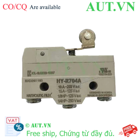 Ảnh của Công tắc hành trình Limit Switch Hanyong Nux HY-R704A