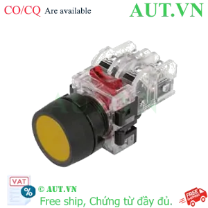 Ảnh của Nút Nhấn Nhả Hanyoung Nux MRF-TM1Y Màu Vàng - Phi 22.5mm, 1NO+1NC, Siêu Bền | AUT VN
