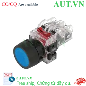 Ảnh của Nút Nhấn Giữ Hanyoung Nux MRF-TA1A - Phi 22mm, 1NO+1NC, Màu Xanh