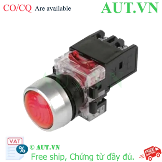 Ảnh của Đèn Báo LED Hanyoung Nux MRP-RD0R - Đỏ, 12-24V, Phi 22mm, Chuẩn IP65