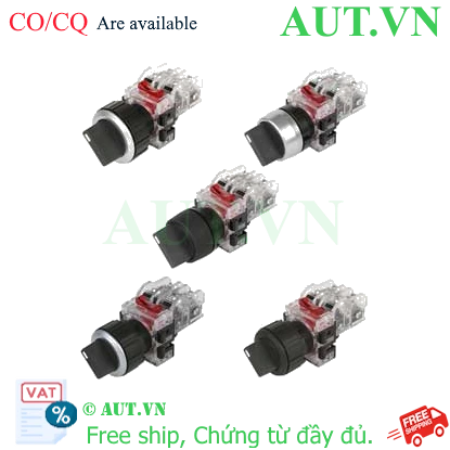 Ảnh của Công tắc xoay Hanyoung Nux MRS-T2R1 - 2 Vị trí Có hồi, 1NO+1NC, D22