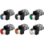 Ảnh của Nút Nhấn Hanyoung Nux CRF-F25M2R: Phi 25mm, 2NO+2NC, Nhấn Nhả Có Vành Bảo Vệ
