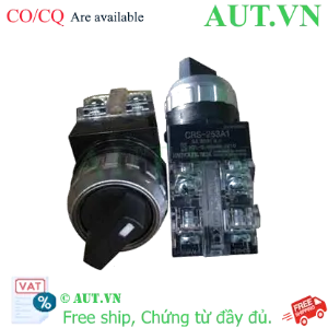 Ảnh của Công tắc xoay 3 vị trí Hanyoung CRS-253A2 | Tự giữ, 2NO+2NC, Phi 25mm