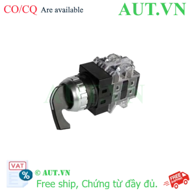Ảnh của Công tắc chuyển mạch Hanyoung Nux CRSL-303A2 | 3 Vị trí Tự giữ, Phi 30, 2NO+2NC