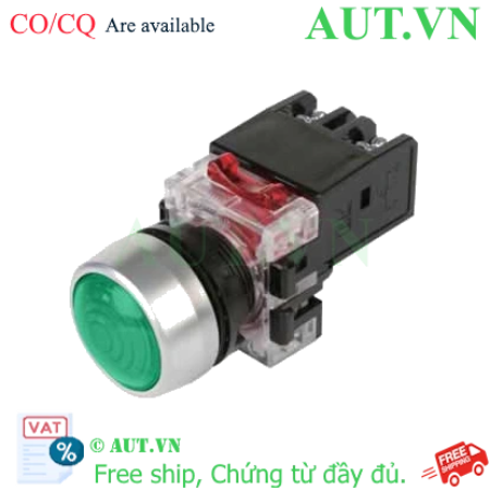 Ảnh của Đèn báo LED Hanyoung Nux MRP-RA0G 22mm - Màu Xanh Lá - 100...240VAC