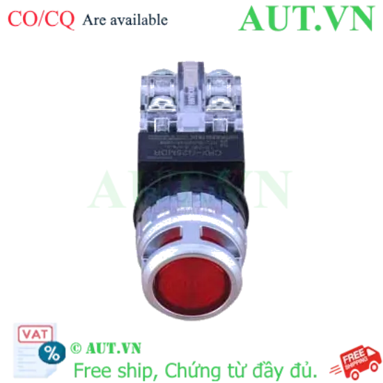 Ảnh của Nút Nhấn Có Đèn Hanyong Nux CRX-G25MDR - Phi 25mm, Đỏ, 1NO+1NC